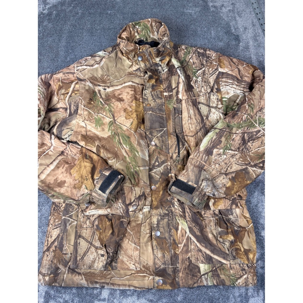 Herters Cabelas Realtree AP Camo Hunting Jacket Mens Medium Insulated Parka